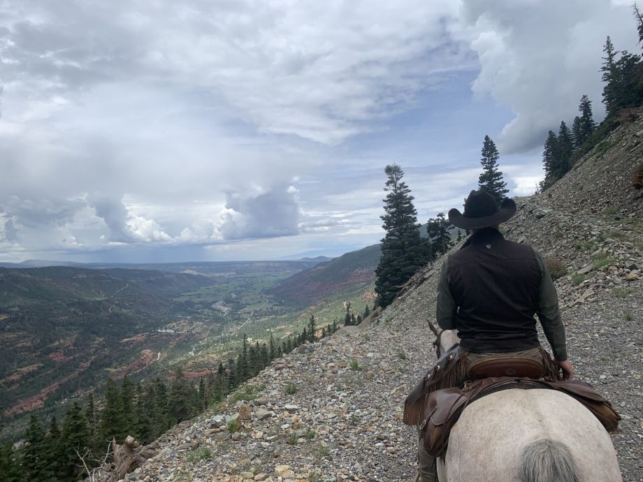 Gold mountain ranch horseback rides ridgway